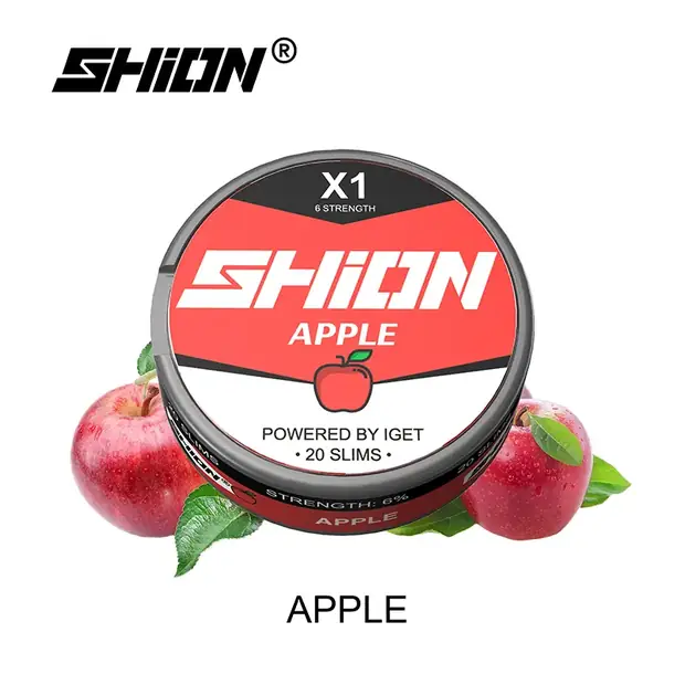 Apple – IGET SHION X1 Nicotine Pouch 6mg Australia