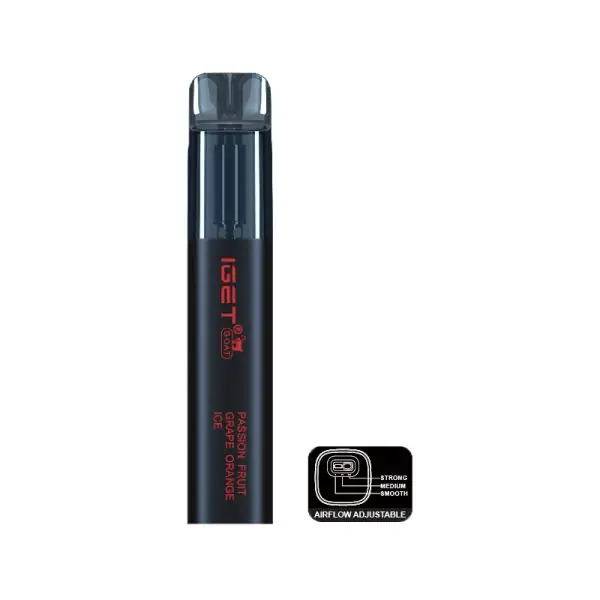Passion Fruit Grape Orange Ice – IGET Goat 5000 Puffs disposable vape Australia